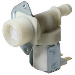 КЭН  ( наливной электромагнитный клапан ) стиральной машины D=12mm  (1 выход под 180 граусов по отношению ко входу ) 1-180 CANDY  (90422130)